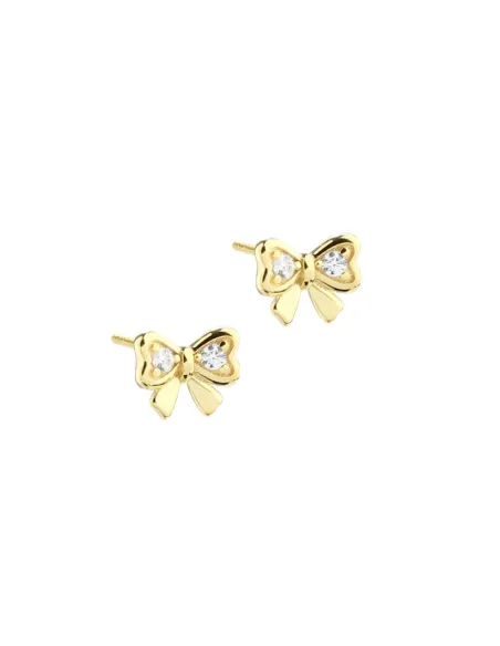 AQUA DULCE | NICE BOW EARSTUD | GOLDEN AQUA DULCE | NICE BOW EARSTUD | GOLDEN