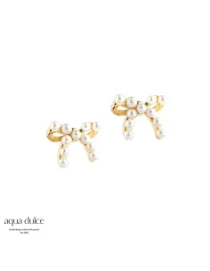 AQUA DULCE | PEARLY BOW | GOLD
