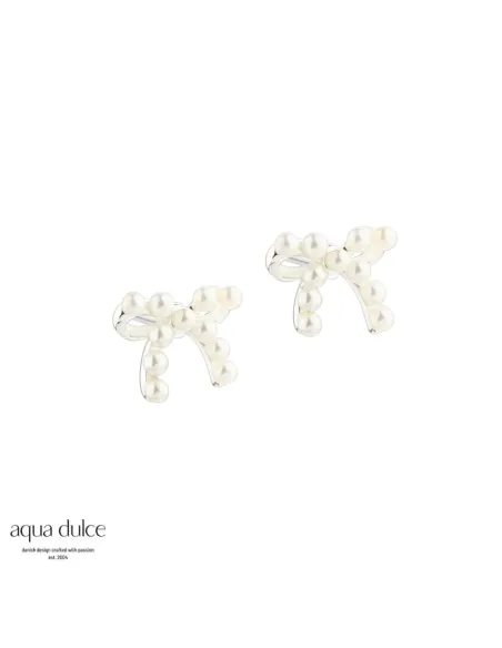 AQUA DULCE | PEARLY BOW | SILVER AQUA DULCE | PEARLY BOW | SILVER