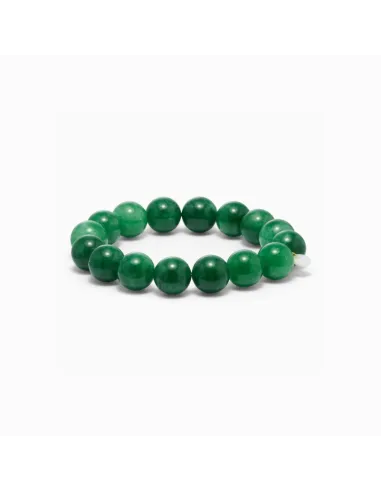 Soï | Chunky Grøn Jade | Krystal armbånd