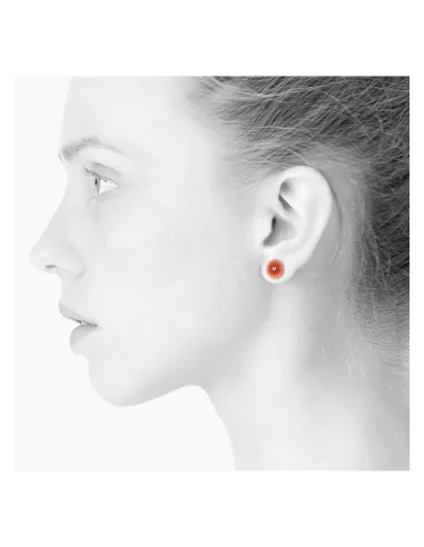 Scherning | SPLASH ørestikker · CORAL RED