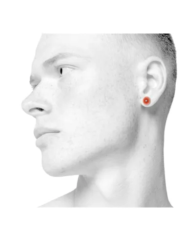 Scherning | SPLASH ørestikker · CORAL RED