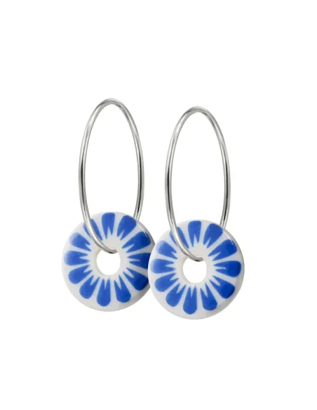 Scherning | BLOOM øreringe · ROYAL BLUE