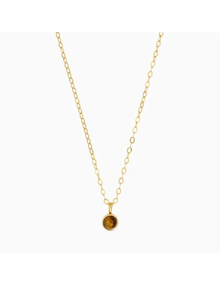 Soï | Aya Tiger Eye Krystal Halskæde Soï | Aya Tiger Eye Krystal Halskæde