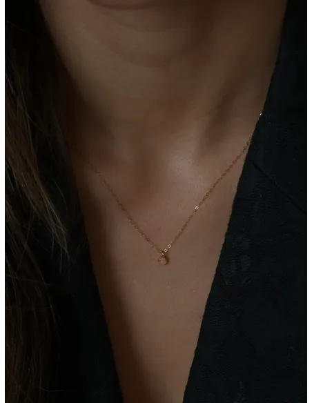 Soï | Aya Rosakvartz Krystal halskæde