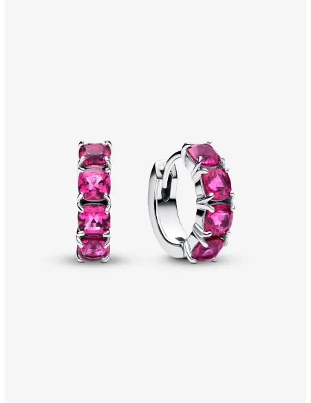 Pandora | Pink Creoler Sterlingsølv Pandora | Pink Creoler Sterlingsølv