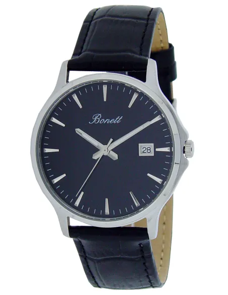 BONETT | Klassisk herreur stål ur Ø38mm