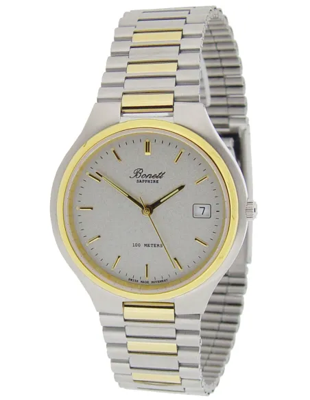BONETT | Herreur stål 10ATM med safirglas 37mm