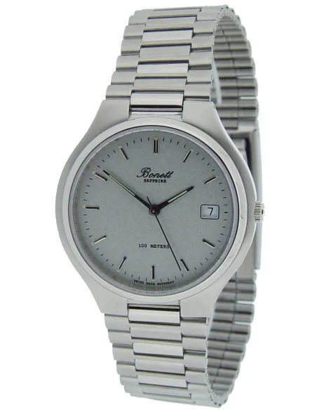 BONETT | Herreur stål 10ATM med safirglas 37mm