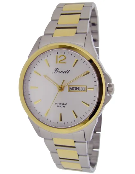 BONETT | Herreur stål 10ATM med safirglas 39mm
