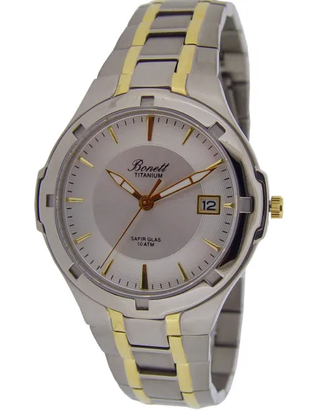 BONETT | Titanium Herreur med safirglas ø37 mm