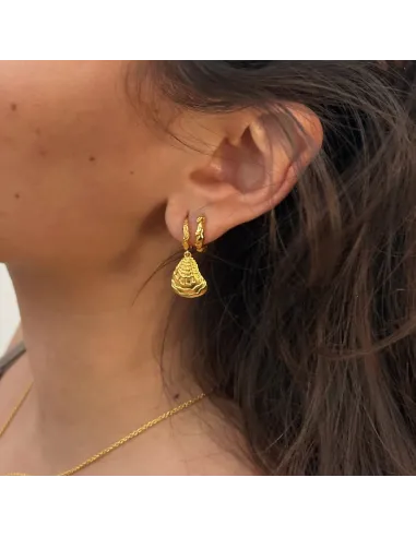 Sistie | Oceana - Øreringe Forgyldt
