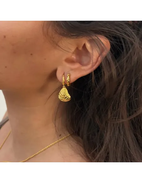 Sistie | Oceana - Øreringe Forgyldt Sistie | Oceana - Øreringe Forgyldt