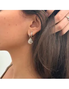 Sistie | Oceana - Øreringe Sølv 2