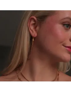 Sistie | Oceana - Øreringe Forgyldt 2