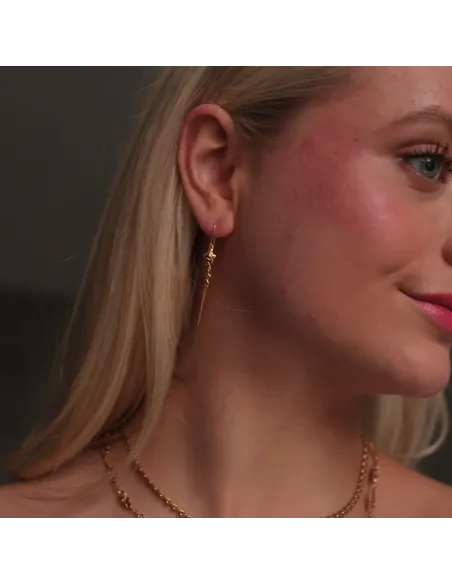 Sistie | Oceana - Øreringe Forgyldt Sistie | Oceana - Øreringe Forgyldt