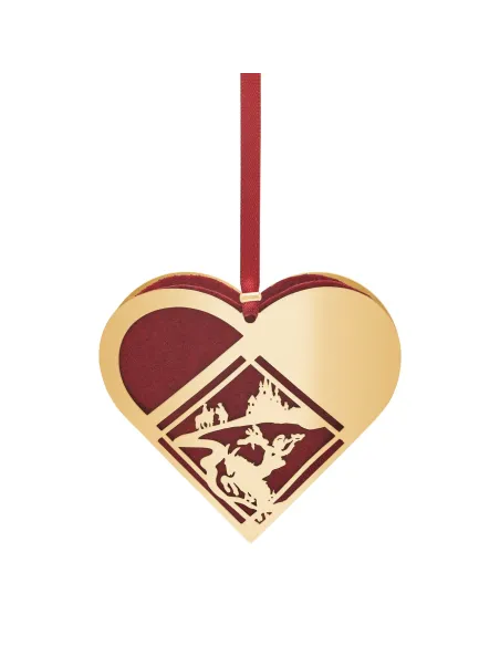 H.C. ANDERSEN | Julehjerte - Klods-Hans - 18k fg H.C. ANDERSEN | Julehjerte - Klods-Hans - 18k fg