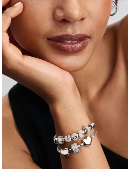 PANDORA | Pavé Klemmeled Sterlingsølv PANDORA | Pavé Klemmeled Sterlingsølv