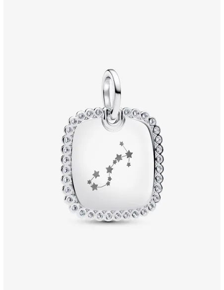 PANDORA | Firkantet Tag Vedhæng til Indgravering Sterlingsølv PANDORA | Firkantet Tag Vedhæng til Indgravering Sterlingsølv