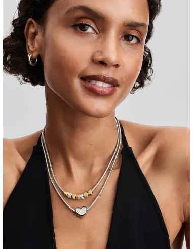 PANDORA | Tekstureret Hjerte Minicharm 14 kt. guldbelægning