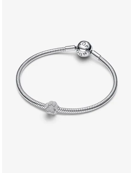 Pandora Julemagi Muranoglas Charm i rød med gylden folie og julemotiver Pandora Julemagi Muranoglas Charm i rød med gylden folie og julemotiver