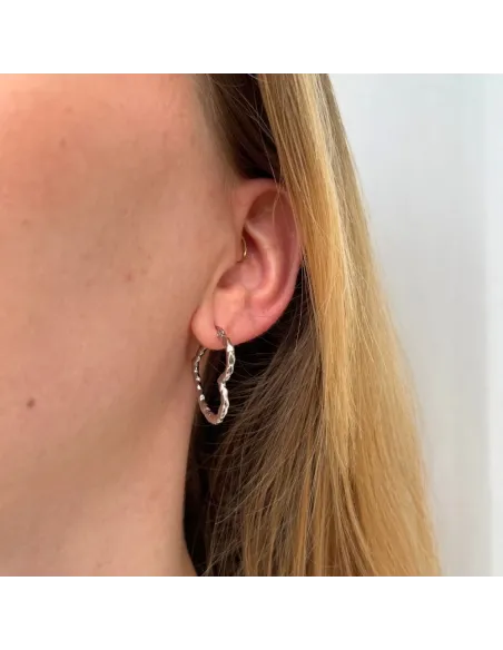 Sistie2nd | Sia - Øreringe Stål