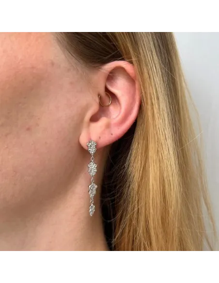 Sistie | Sophia Øreringe - Stål