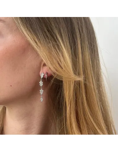 Sistie | Sophia Øreringe - Stål