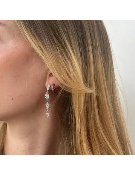 Sistie | Sophia Øreringe - Stål