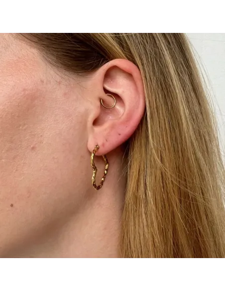 Sistie | Sia - Øreringe Forgyldt