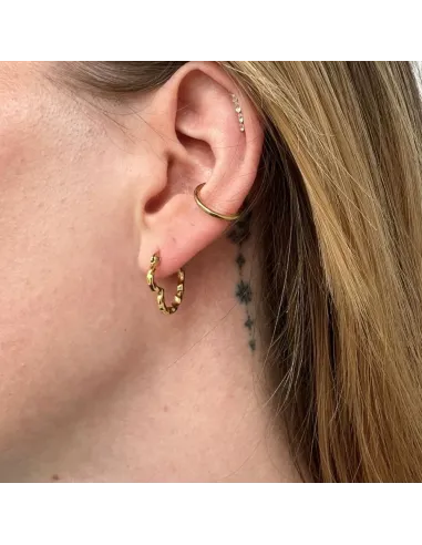 Sistie | Sia - Øreringe Forgyldt