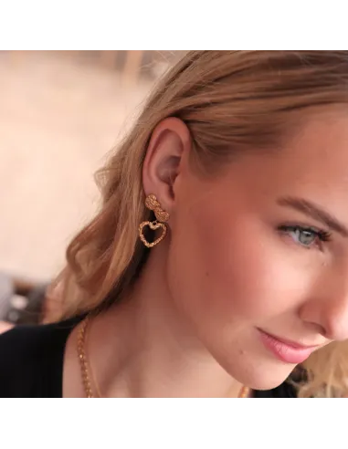 Sistie | Cinta - Øreringe Forgyldt