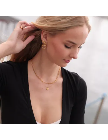 Sistie | Cinta - Øreringe Forgyldt