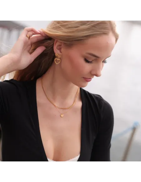 Sistie | Cinta - Øreringe Forgyldt