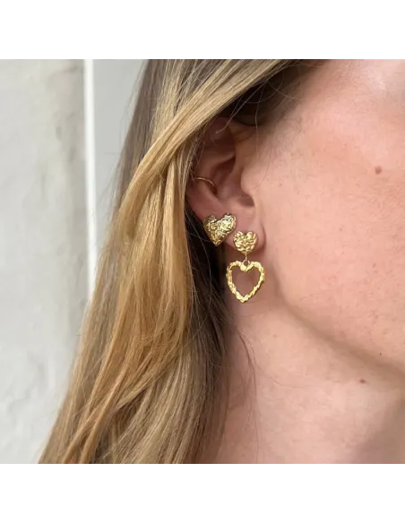 Sistie | Cinta - Øreringe Forgyldt