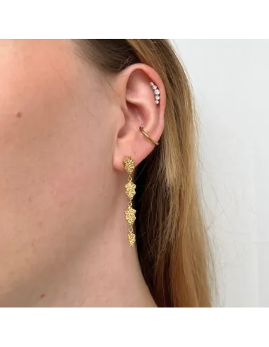 Sistie | Sophia Øreringe - Forgyldt