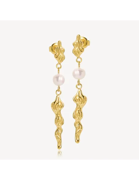 Sistie | Freja - Øreringe Forgyldt