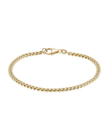 BNH ankerkæde 14 kt guld 0,3 mm – 38-50 cm | Hartmann