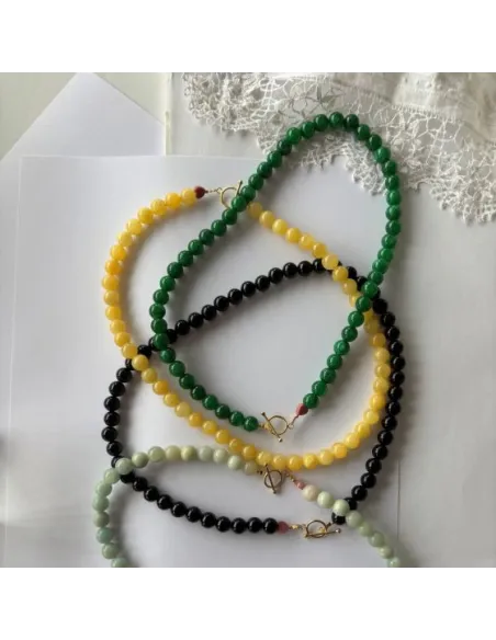 STINE A | Cherrie Bon Bon Necklace - Happy Green