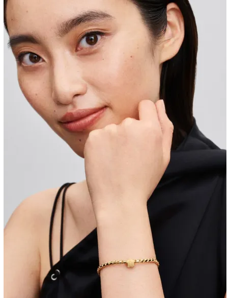 PANDORA | Tekstureret Stjerne Minicharm 14 kt. guldbelægning PANDORA | Tekstureret Stjerne Minicharm 14 kt. guldbelægning