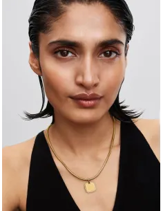 PANDORA | Firkantet Tag Vedhæng til Indgravering 14 kt. guldbelægning 2