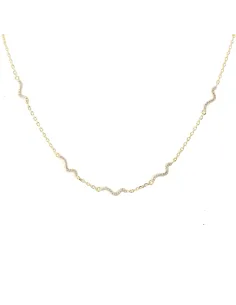 AQUA DULCE | CURVA NECKLACE | GOLDEN