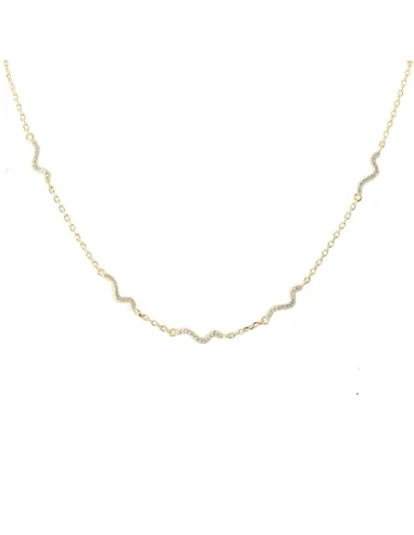 AQUA DULCE | CURVA NECKLACE | GOLDEN