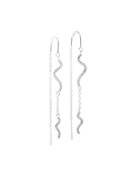 AQUA DULCE | CURVA EARTHREAD | SILVER AQUA DULCE | CURVA EARTHREAD | SILVER