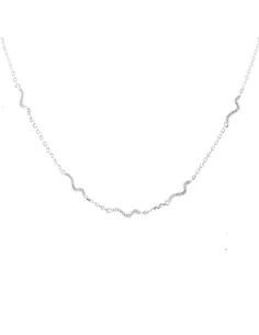 AQUA DULCE | CURVA NECKLACE | SILVER