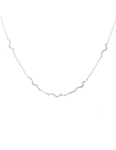 AQUA DULCE | CURVA NECKLACE | SILVER