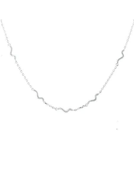 AQUA DULCE | CURVA NECKLACE | SILVER AQUA DULCE | CURVA NECKLACE | SILVER