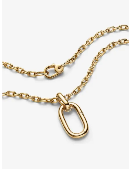 PANDORA | Halskæde med store led, der kan åbnes 14 kt. guldbelægning PANDORA | Halskæde med store led, der kan åbnes 14 kt. guldbelægning