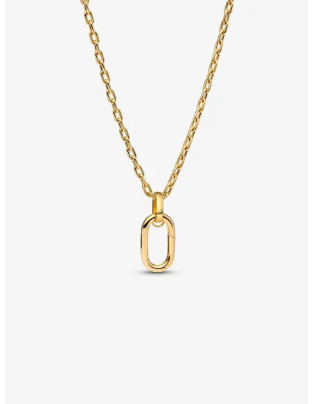 PANDORA | Halskæde med store led, der kan åbnes 14 kt. guldbelægning PANDORA | Halskæde med store led, der kan åbnes 14 kt. guldbelægning