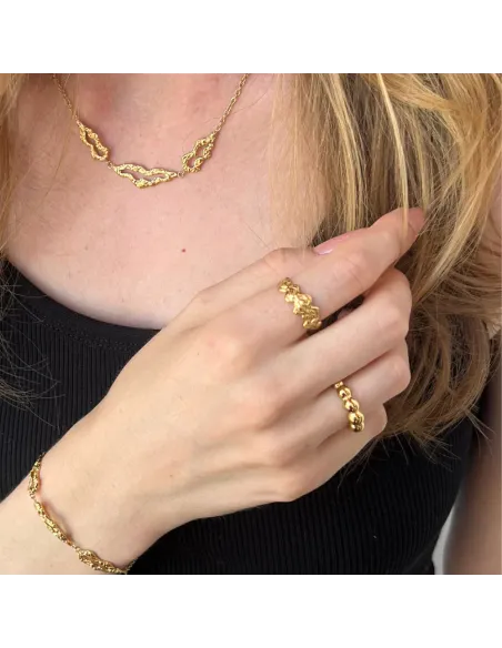 SISTIE | Bubble - Ring Forgyldt SISTIE | Bubble - Ring Forgyldt